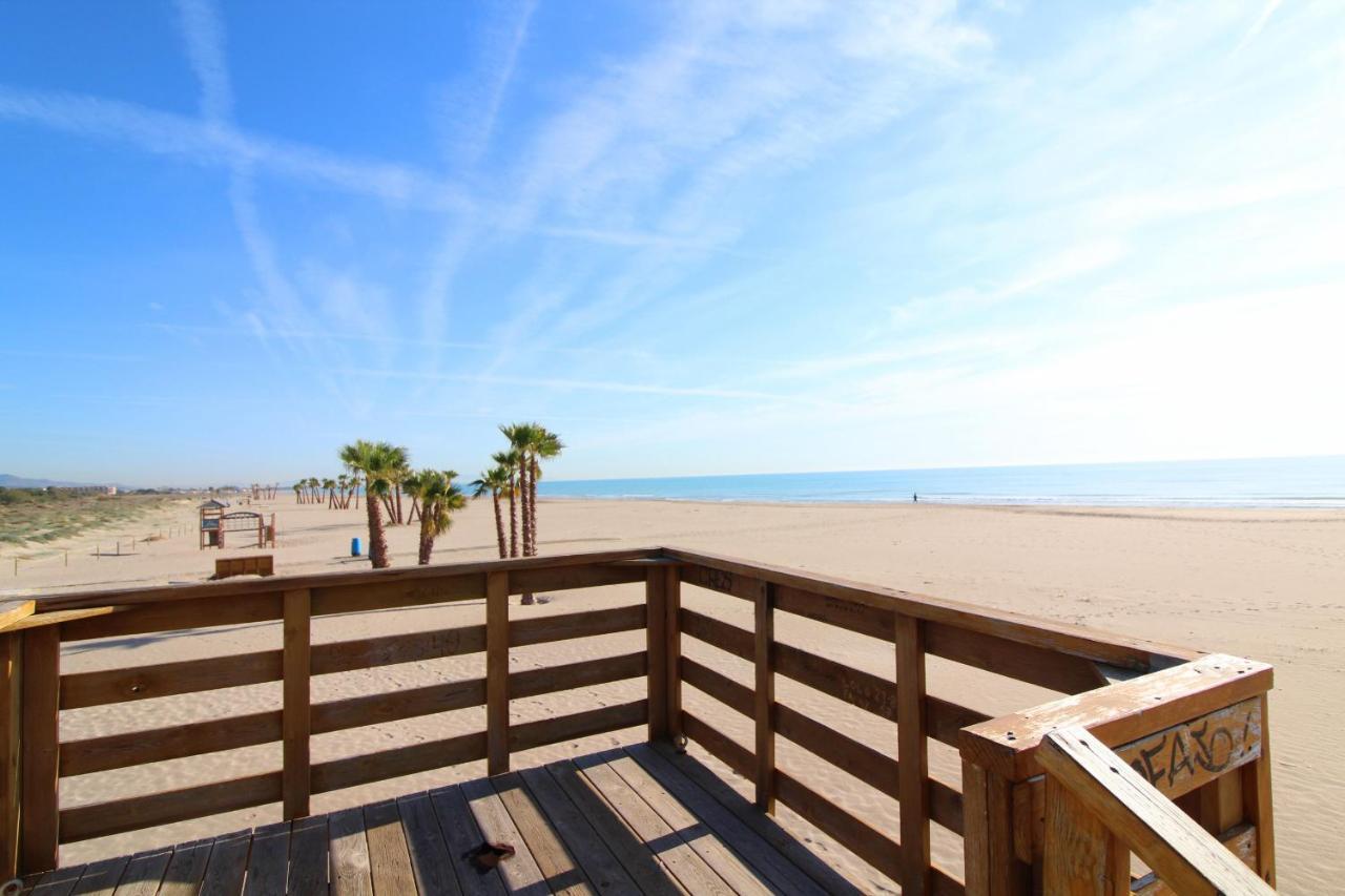 Global Properties, Apartamento Con Terraza Y Piscina A Un Paso De La Playa Canet d'En Berenguer Buitenkant foto
