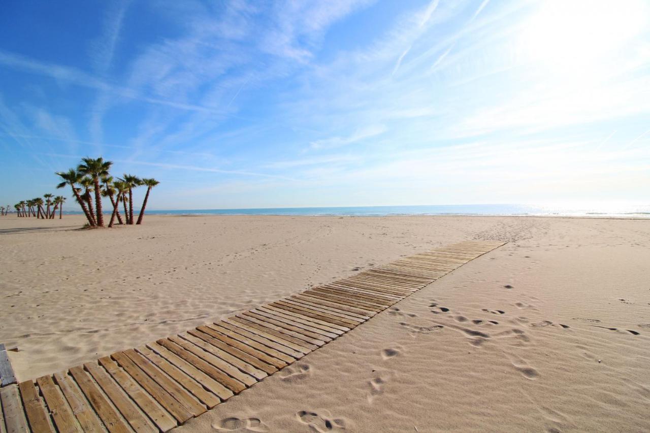 Global Properties, Apartamento Con Terraza Y Piscina A Un Paso De La Playa Canet d'En Berenguer Buitenkant foto