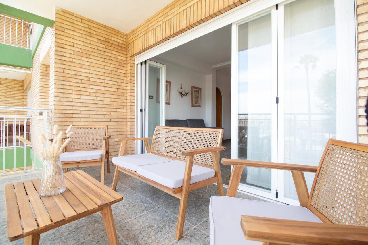 Global Properties, Apartamento Con Terraza Y Piscina A Un Paso De La Playa Canet d'En Berenguer Buitenkant foto