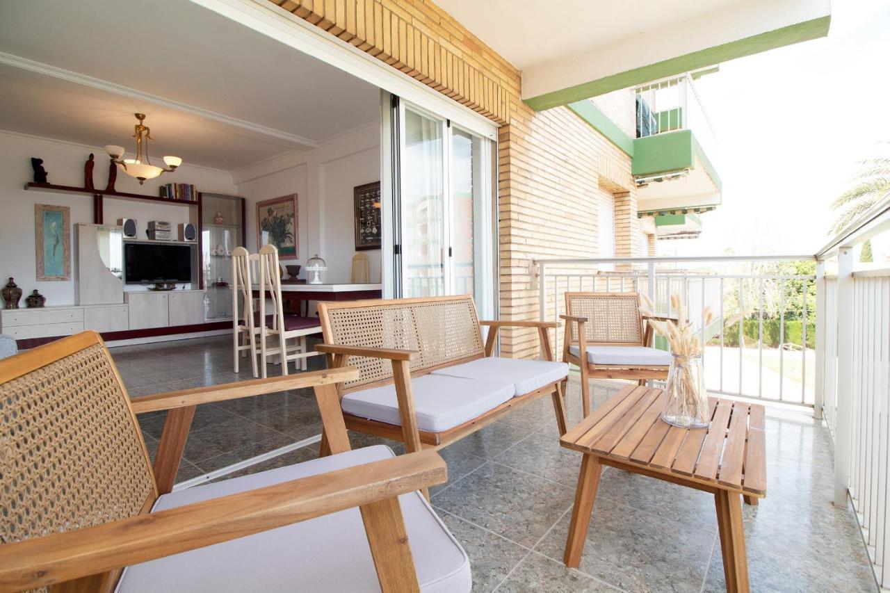 Global Properties, Apartamento Con Terraza Y Piscina A Un Paso De La Playa Canet d'En Berenguer Buitenkant foto