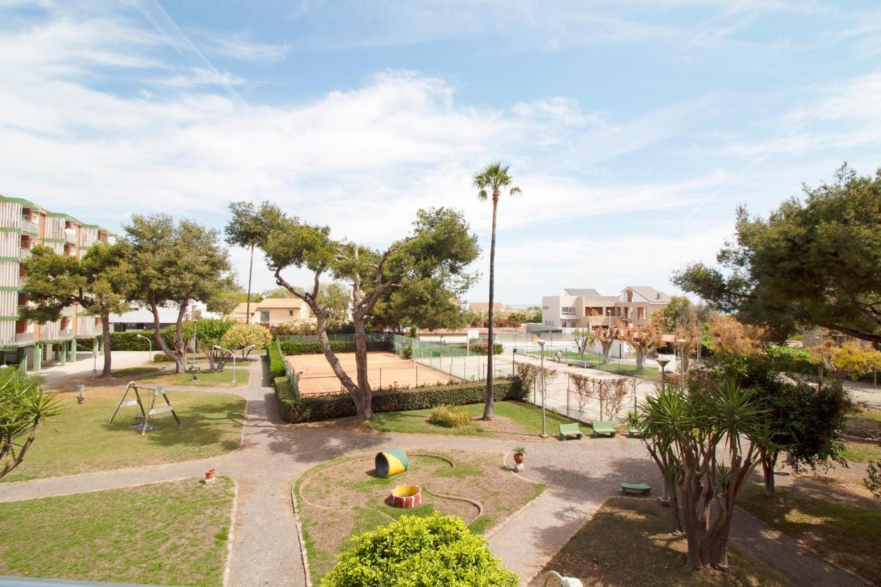Global Properties, Apartamento Con Terraza Y Piscina A Un Paso De La Playa Canet d'En Berenguer Buitenkant foto