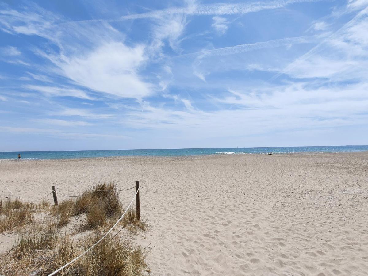 Global Properties, Apartamento Con Terraza Y Piscina A Un Paso De La Playa Canet d'En Berenguer Buitenkant foto