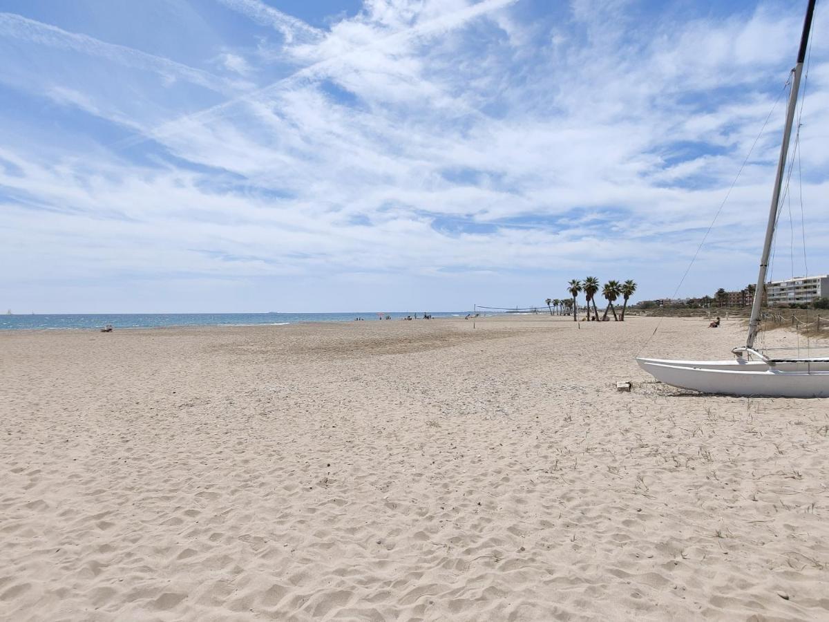 Global Properties, Apartamento Con Terraza Y Piscina A Un Paso De La Playa Canet d'En Berenguer Buitenkant foto