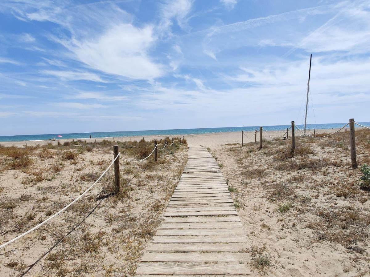 Global Properties, Apartamento Con Terraza Y Piscina A Un Paso De La Playa Canet d'En Berenguer Buitenkant foto