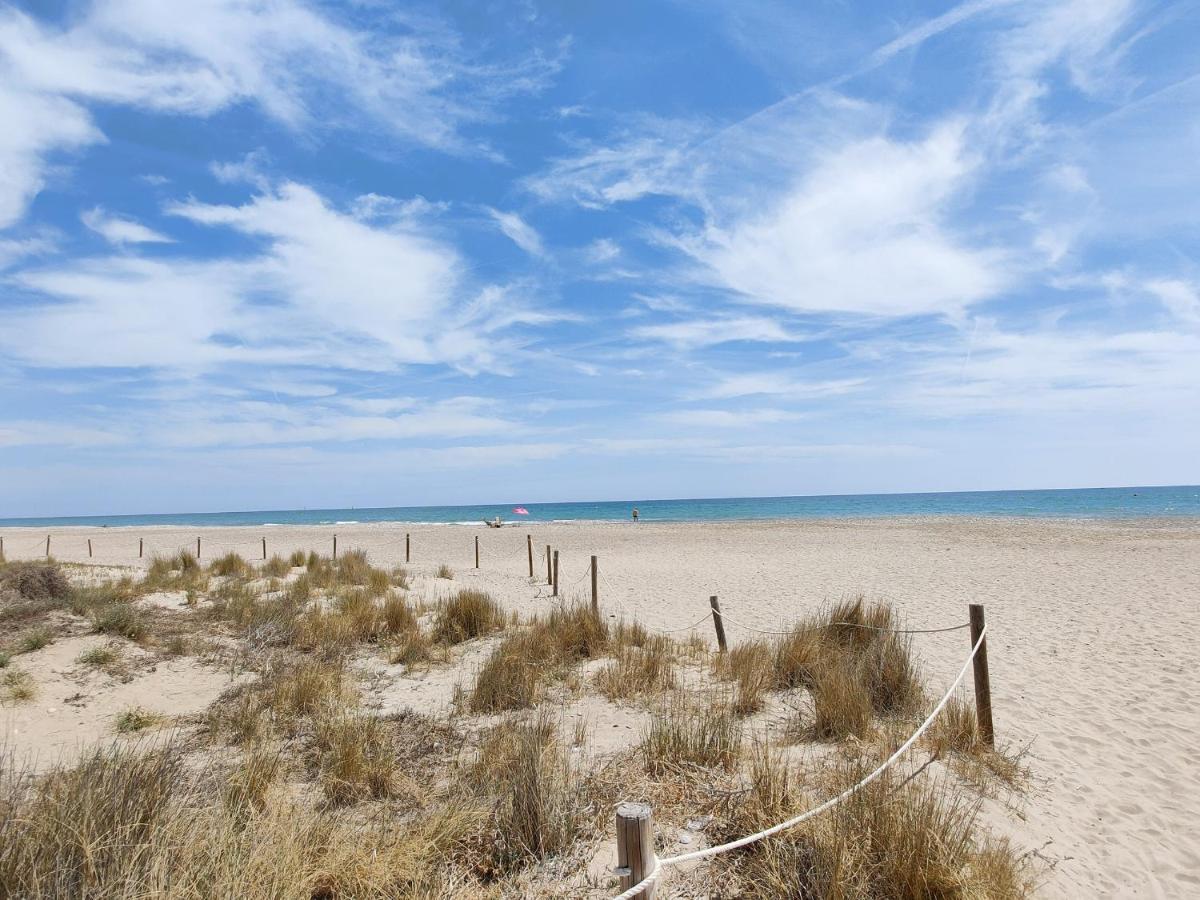 Global Properties, Apartamento Con Terraza Y Piscina A Un Paso De La Playa Canet d'En Berenguer Buitenkant foto